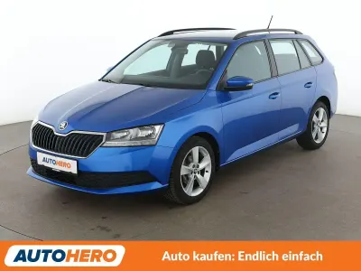 Gebraucht Skoda Fabia Ambition 95 PS (69 kW) 2022 Blau Kleinwagen