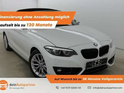 gebraucht BMW 218 i Cabrio Sport Line NAVI/LED/LEDER/TEMPOMAT