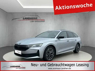 Second-hand Skoda Octavia SportLine 150 CP (110 kW) 2025 Argintiu Break
