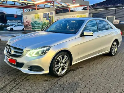 Brugt Mercedes E350 Avantgarde 258 HK (189 kW) 2014 Sølv Sedan
