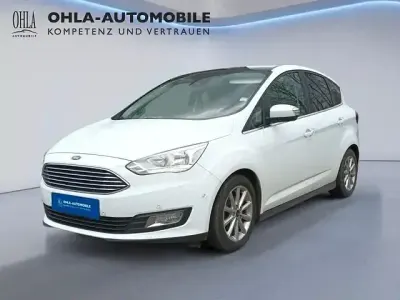 Usata Ford C-MAX Titanium 125 CV (91 kW) 2018 Bianco Monovolume