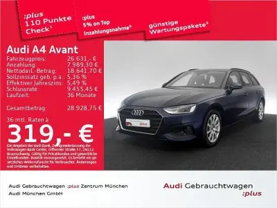 Gebraucht Audi A4 Ambiente 204 PS (150 kW) 2023 Navarrablau metallic Kombi
