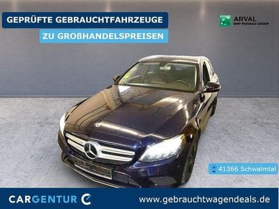 Gebraucht Mercedes C220 Avantgarde 194 PS (142 kW) 2020 Blau Limousine