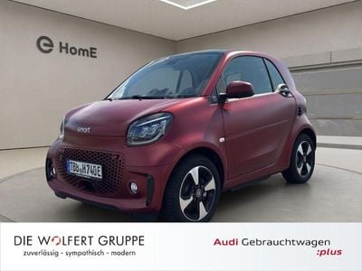 Carmine red matt Gebraucht 2023 Smart ForTwo Electric Drive Passion Coupé | 14.790 € (Guter Preis)