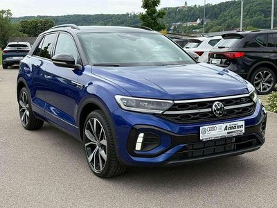 Gebraucht VW T-Roc R-line 150 PS (110 kW) 2024 Lapiz blue metallic schwarz SUV