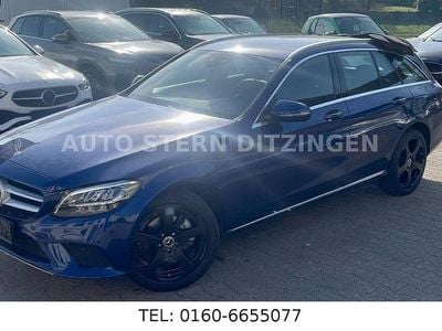 Gebraucht Mercedes C200 Avantgarde 160 PS (117 kW) 2020 Blau Kombi