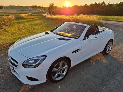 Gebraucht Mercedes SLC200 184 PS (135 kW) 2017 Weiß Cabrio