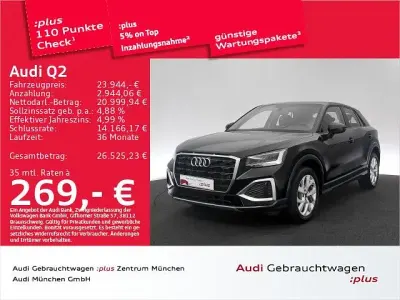 Używany Audi Q2 Advanced 150 KM (110 kW) 2023 Czarny SUV