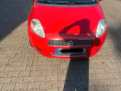 Gebraucht Fiat Punto 2009 Rot Kleinwagen