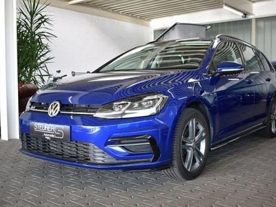 Second-hand VW Golf VII R-line 116 CP (85 kW) 2019 Albastru Break