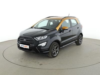 Gebraucht Ford Ecosport ST-Line 125 PS (91 kW) 2019 Schwarz SUV