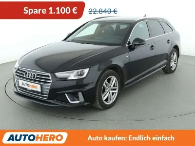 Gebraucht Audi A4 S-Line 190 PS (139 kW) 2019 Schwarz Kombi