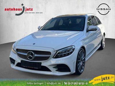 Usata Mercedes C300 AMG line 258 CV (189 kW) 2019 Bianco Berlina