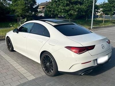 Gebraucht Mercedes CLA220 AMG line 190 PS (139 kW) 2019 Weiß Limousine
