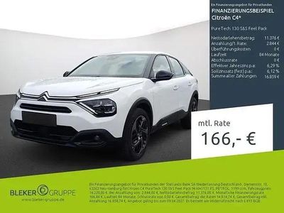 Brugt Citroën C4 Feel 131 HK (96 kW) 2023 Hvid Sedan
