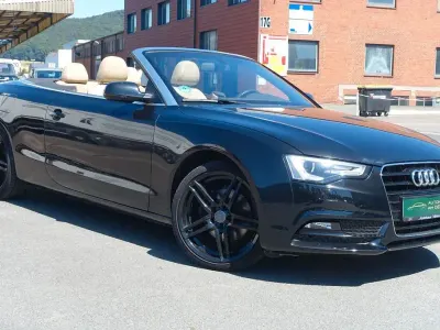 Gebraucht Audi A5 Cabriolet Ambiente 170 PS (125 kW) 2012 Schwarz Cabrio