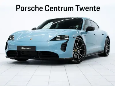Gebraucht Porsche Taycan Turbo S Sport Turismo 559 kW (761 PS) 2023 Blau Limousine