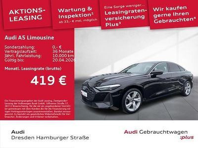 Gebraucht Audi A5 Performance 204 PS (150 kW) 2025 Schwarz Limousine