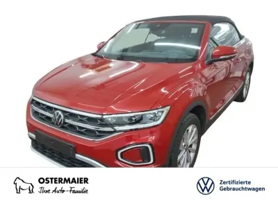 Brugt VW T-Roc Cabriolet Style 150 HK (110 kW) 2025 Rød Cabriolet