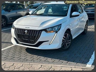 Gebraucht Peugeot 208 Allure 101 PS (74 kW) 2020 Weiß Kleinwagen