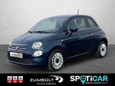 Gebraucht Fiat 500 Lounge 69 PS (50 kW) 2019 Blau Kleinwagen
