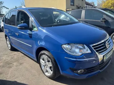 Gebraucht VW Touran Highline 140 PS (102 kW) 2010 Blau Van / Kleinbus