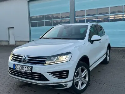 Brugt VW Touareg R-line 262 HK (192 kW) 2016 Hvid SUV