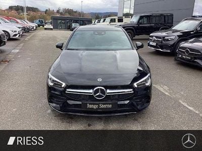 Gebraucht Mercedes CLA35 AMG Shooting Brake AMG 306 PS (225 kW) 2021 Unilack nachtschwarz Kombi