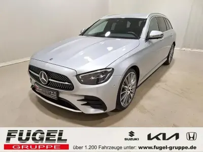 Brugt Mercedes E220 AMG line 200 HK (147 kW) 2023 Sølv Stationcar