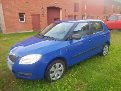 Gebraucht Skoda Fabia 60 PS (44 kW) 2007 Blau Kleinwagen
