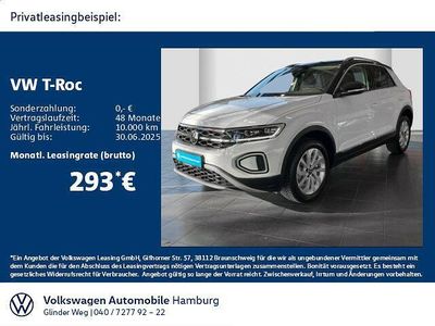 Gebraucht VW T-Roc Style 150 PS (110 kW) 2024 Pure white SUV