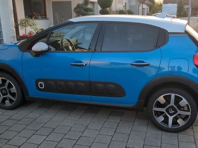Blau Gebraucht 2019 Citroën C3 PureTech Limousine | 11.100 € (Fairer Preis)