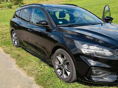 Brugt Ford Focus ST-Line 150 HK (110 kW) 2019 Sort Stationcar