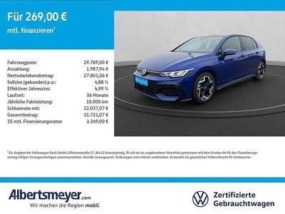 Gebraucht VW Golf VIII R-line 150 PS (110 kW) 2025 Blau Limousine