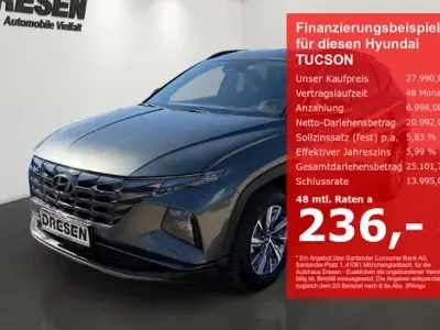 Gebraucht Hyundai Tucson Trend 230 PS (169 kW) 2024 Grau SUV