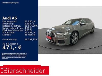 Grau Gebraucht 2022 Audi A6 S-Line Kombi | 41.950 € (Etwas zu teuer)
