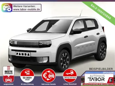 Neu Fiat Grande Panda Icon 101 PS (74 kW) 2025 Gelato weiß Kleinwagen