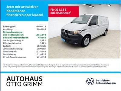 Candyweiß Gebraucht 2021 VW T6.1 Van | 22.990 € (Superpreis)