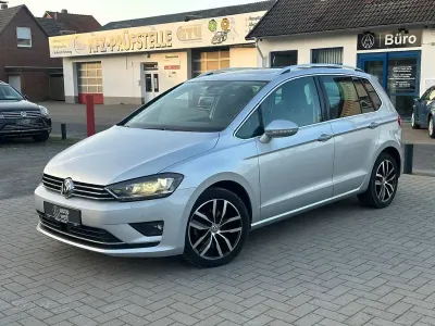Gebraucht VW Golf Sportsvan 150 PS (110 kW) 2014 Silber Van / Kleinbus