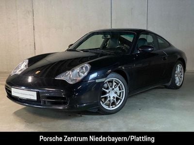 Gebraucht Porsche 911 Carrera 4 320 PS (235 kW) 2003 Basaltschwarzmetallic (metallic) Coupé
