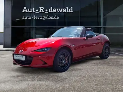 Neu Mazda MX5 Homura-Line 132 PS (97 kW) 2025 Soul red crystal metallic Cabrio