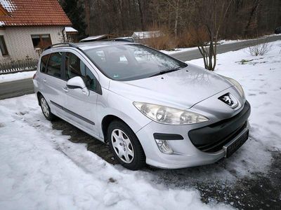 Gebraucht Peugeot 308 SW 109 PS (80 kW) 2009 Silber Kombi