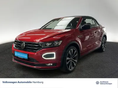 Gebraucht VW T-Roc Cabriolet R-line 150 PS (110 kW) 2021 P8 kings red metallic Cabrio