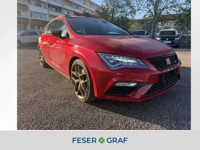 Brugt Seat Leon ST CUPRA 300 HK (220 kW) 2019 Rød Stationcar