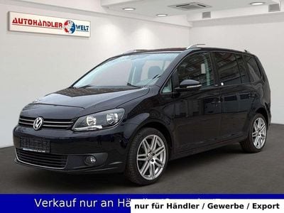 Gebraucht VW Touran Style 105 PS (77 kW) 2012 Schwarz Van / Kleinbus