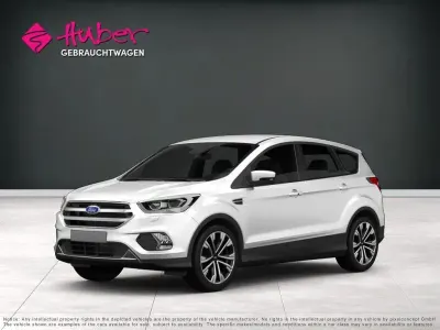 Gebraucht Ford Kuga ST-Line 175 PS (128 kW) 2018 Weiß SUV