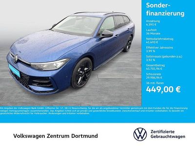 Blau Gebraucht 2025 VW Passat R-line Kombi | 45.888 € (Etwas zu teuer)