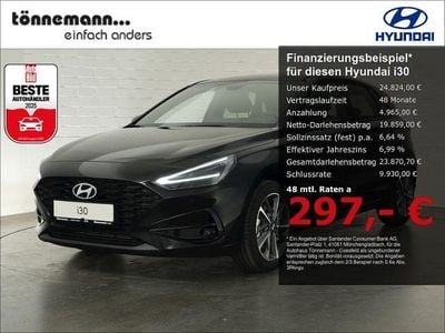 Usata Hyundai i30 Advantage 140 CV (102 kW) 2025 Nero Berlina