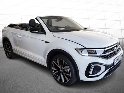 Gebraucht VW T-Roc Cabriolet R-line 150 PS (110 kW) 2024 Weiß Cabrio