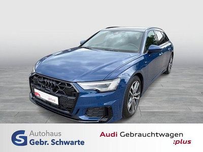 Blau Gebraucht 2024 Audi A6 S-Line Kombi | 55.550 € (Teuer)